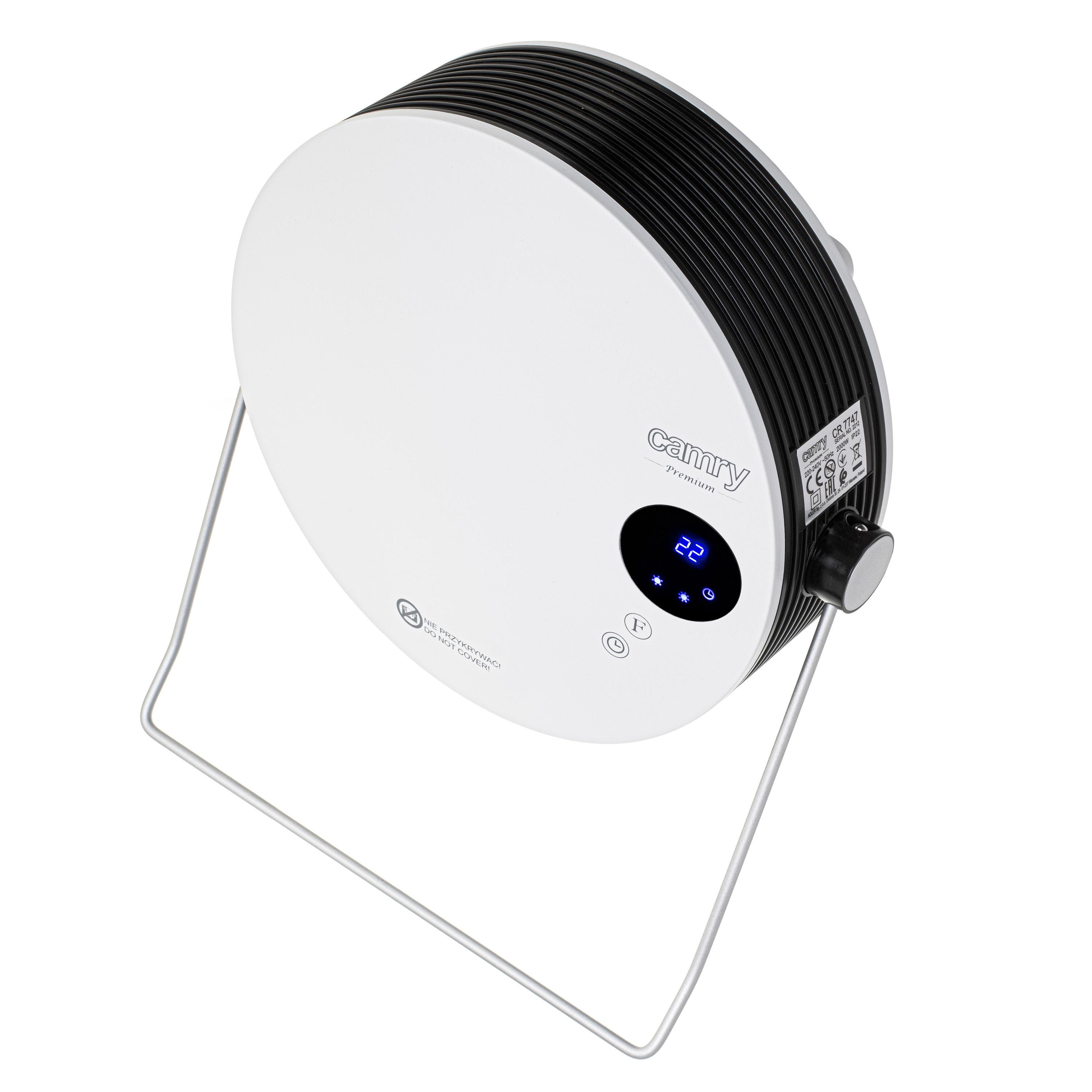 Тепловентилятор керамический Camry CR 7747 для ванной (30232867) - фото 2 Тепловентилятор керамический Camry CR 7747 для ванной (30232867) - фото 2