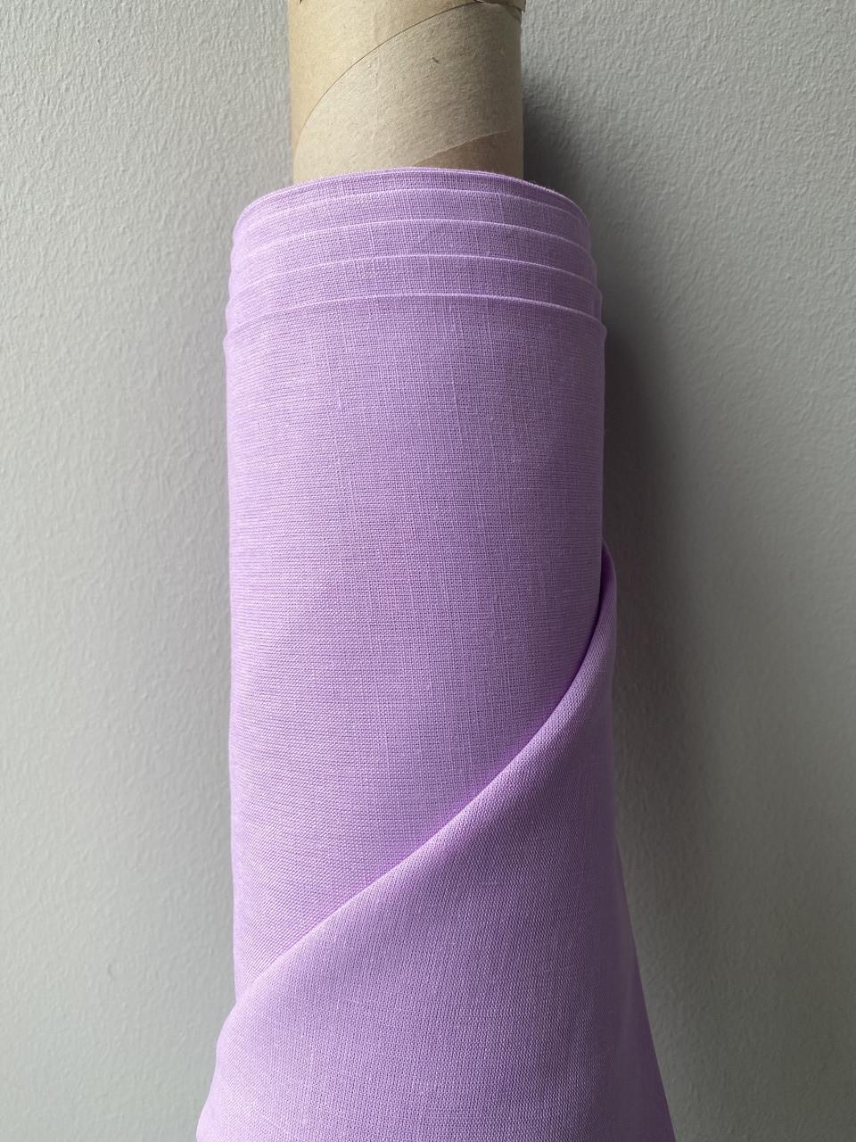 Ткань LINEN PLUS льняная 260 см 311 Фиалковый - фото 8 Ткань LINEN PLUS льняная 260 см 311 Фиалковый - фото 8