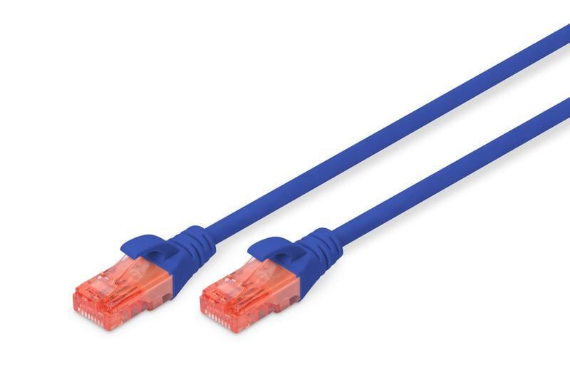 Патч-корд Digitus Cat.6 UTP AWG 26/7 Cu LSZH 10 м Синій (30307197) Патч-корд Digitus Cat.6 UTP AWG 26/7 Cu LSZH 10 м Синій (30307197)