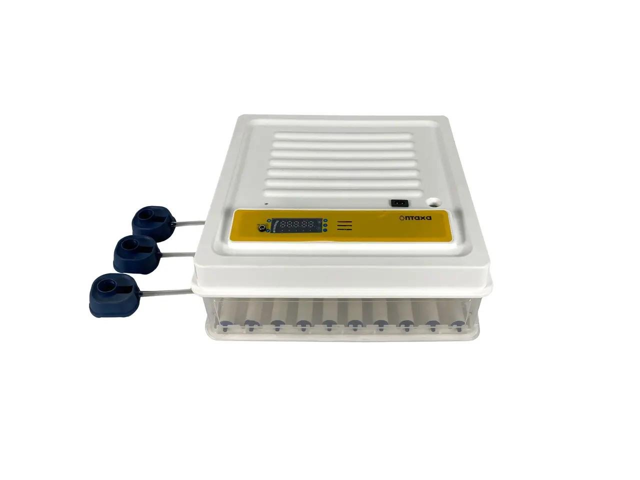 Инкубатор автоматический ПТАХА 70-W 220/12В с роликовым механизмом и овоскопом