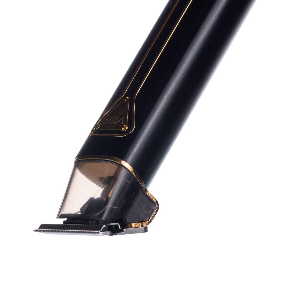 Триммер для стрижки волос VGR V-009 аккумуляторный 4 насадки Черный (7353) - фото 12