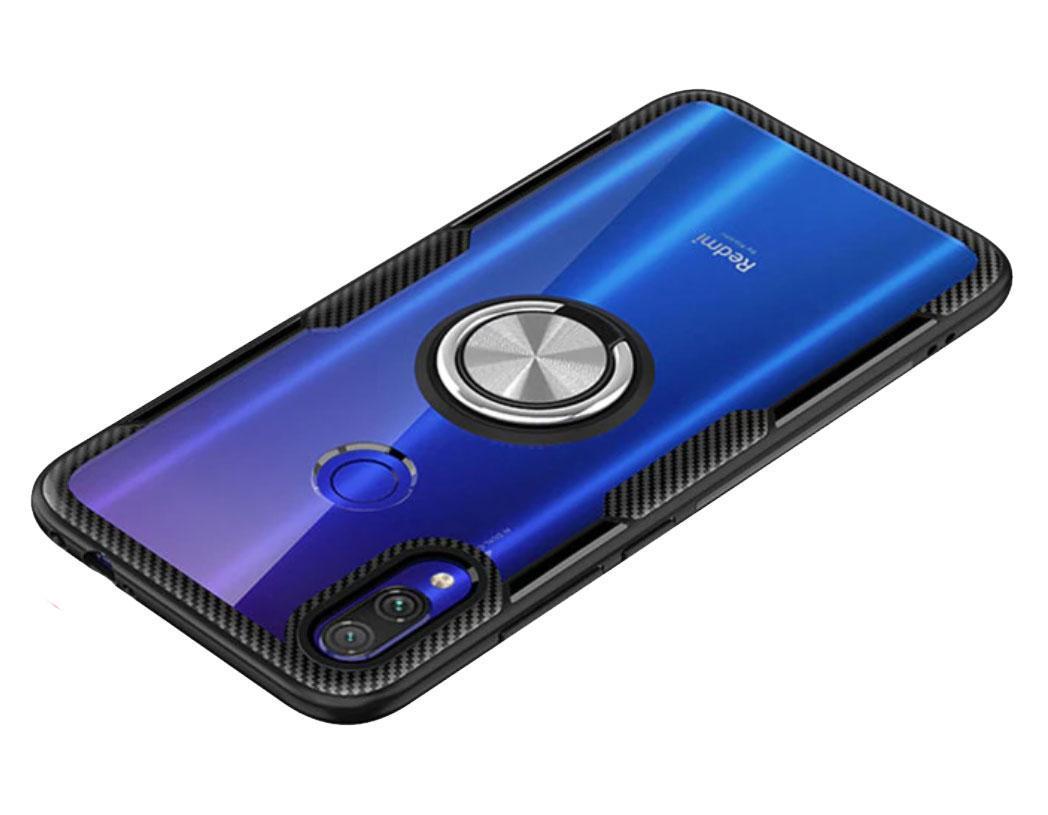 Чохол Primolux Ring Magnetic Stand для Xiaomi Redmi Note 7/Note 7 Pro Black (1120859687) - фото 3 Чохол Primolux Ring Magnetic Stand для Xiaomi Redmi Note 7/Note 7 Pro Black (1120859687) - фото 3