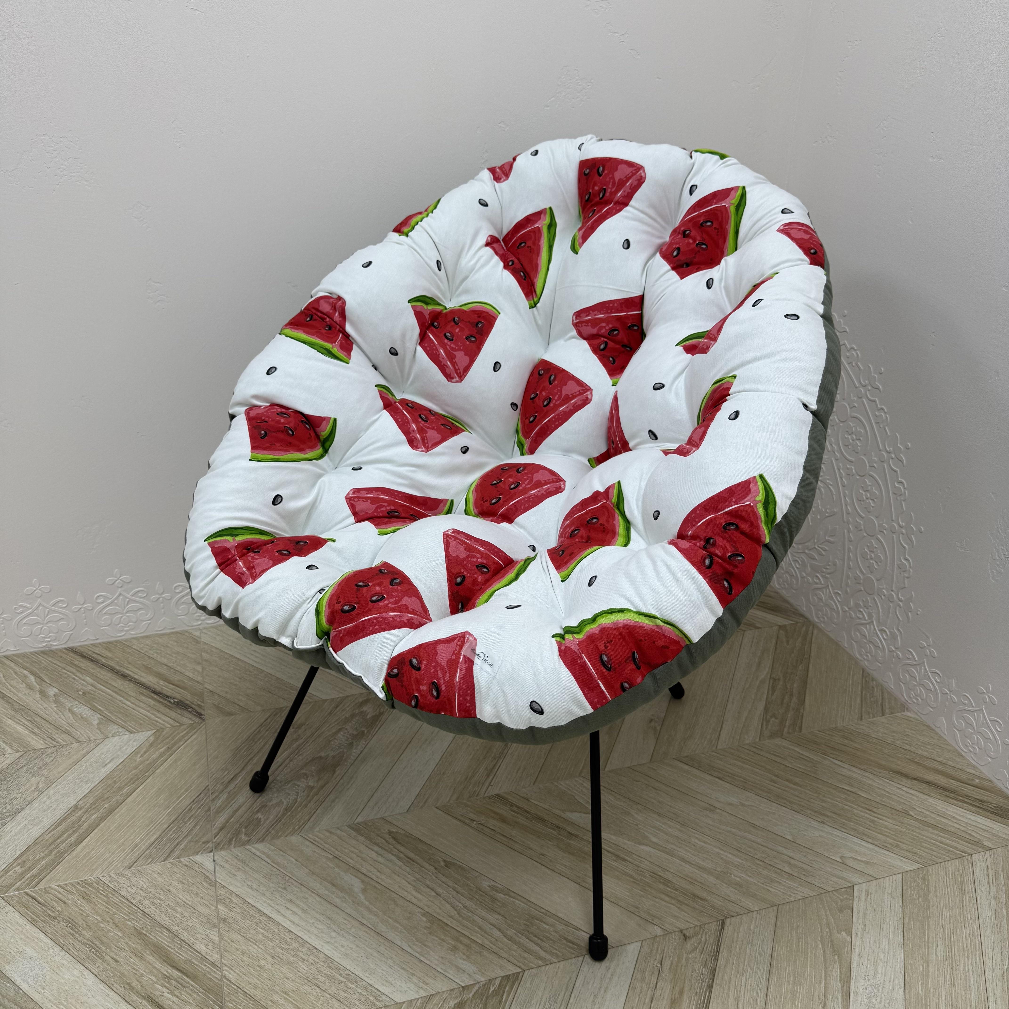 Подушка в лаунж кресло Comfort Home Watermelon панама 95х100 см