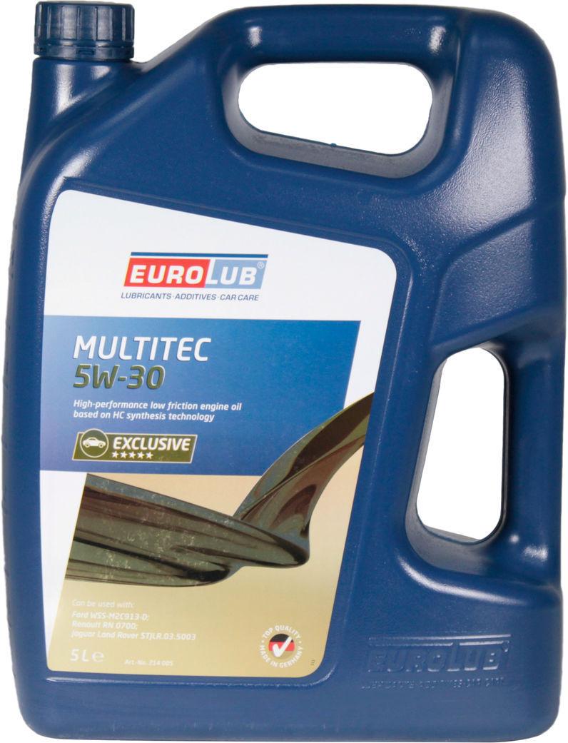 Моторное масло Eurolub Multitec Ford 214005 бензин/дизель 5W-30 5 л (1400998)