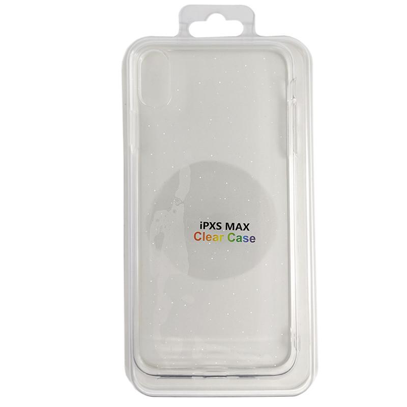 Чехол Molan Cano Silicone Glitter Clear Case iPhone XS MAX (29caa1-899)