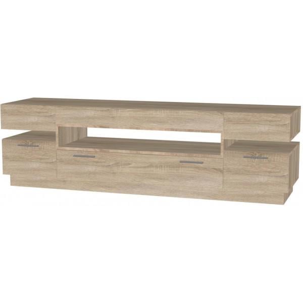 Тумба под телевизор Neman ТВ001 ЛДСП Дуб сонома