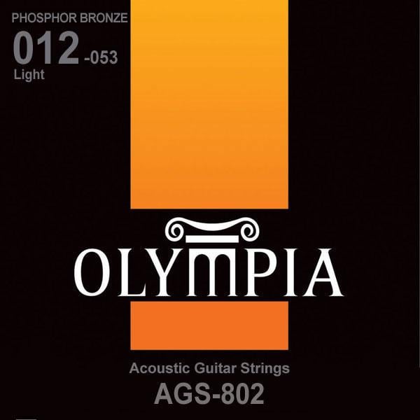Струны для акустической гитары OLYMPIA AGS802