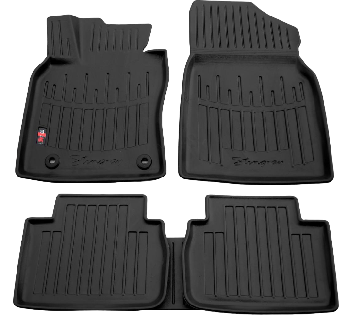 Коврики резиновые Stingray для Toyota Corolla E210 2018- с бортом ТЕП 5 шт. (5022125)