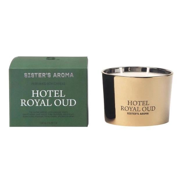 Cвічка ароматична Sister`s Aroma Hotel Royal Oud 150 г (4820227786152)