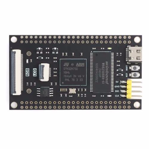 Плата разработчика STM32H750XBH6 SDRAM LCD FK750M5-XBH6 (25793179) - фото 2 Плата разработчика STM32H750XBH6 SDRAM LCD FK750M5-XBH6 (25793179) - фото 2