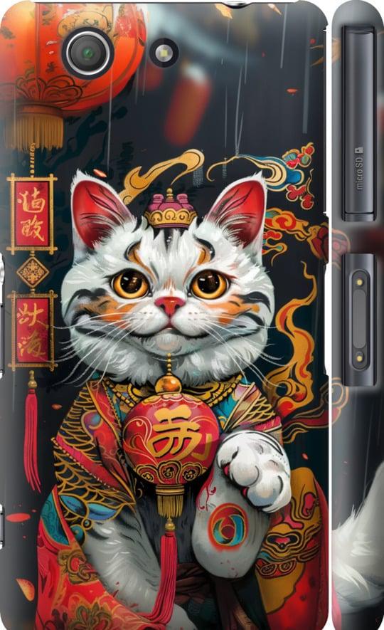 Чехол на Sony Xperia Z3 Compact D5803 China Cat v2 (6135m-277-42517)
