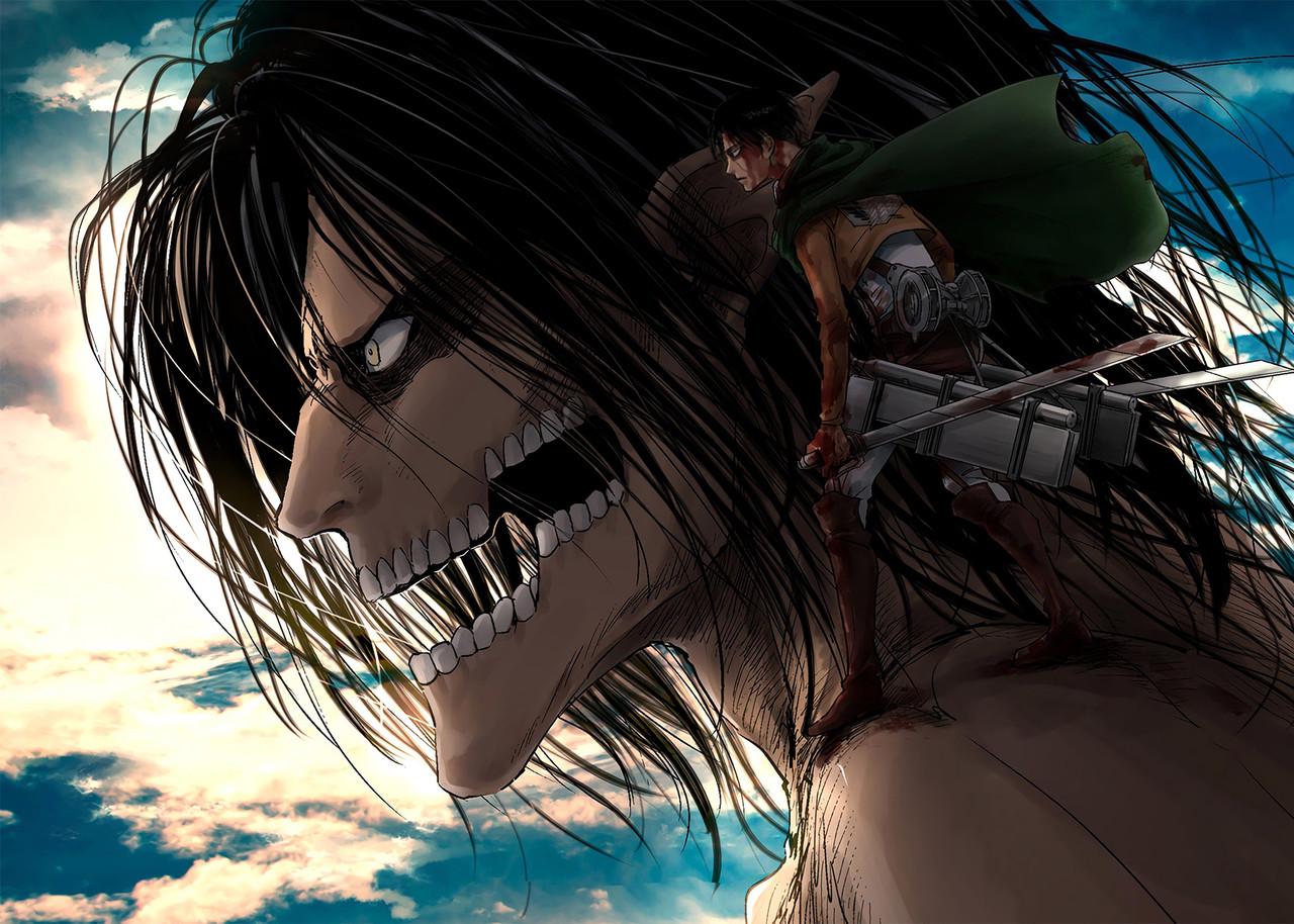 Картина GeekLand Attack on Titan Face 60х40 см (AT 09.064)