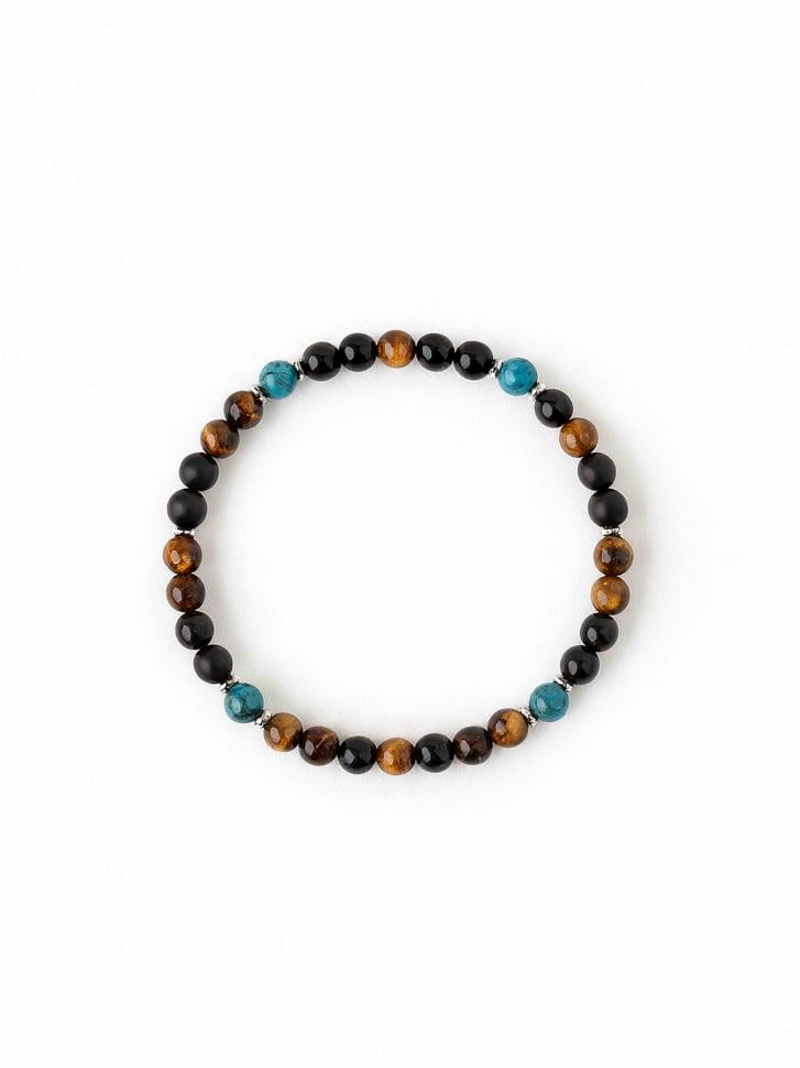 Браслет чоловічий з натурального каміння (5531) Браслет чоловічий з натурального каміння (5531)