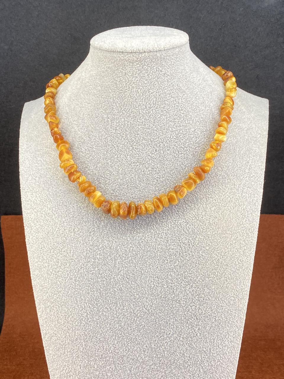 Бусы из янтаря лечебные 46 см (н-297) Бусы из янтаря лечебные 46 см (н-297)