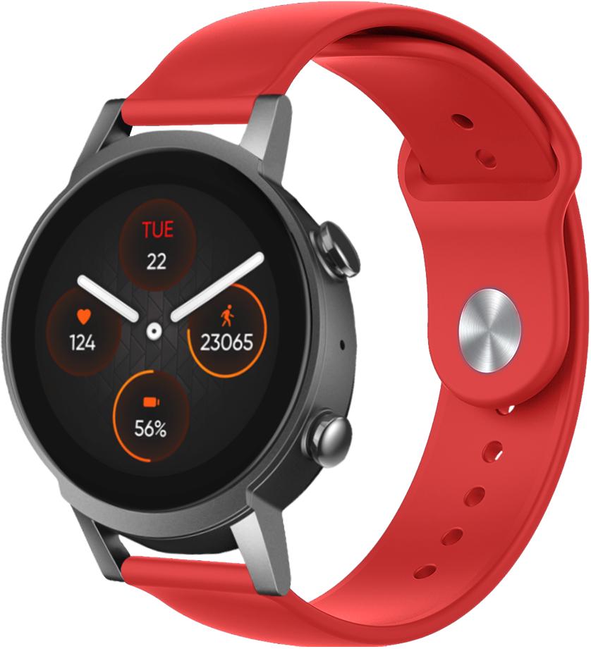 Ремешок Base для Mobvoi TicWatch E3 Red (26744-2D)