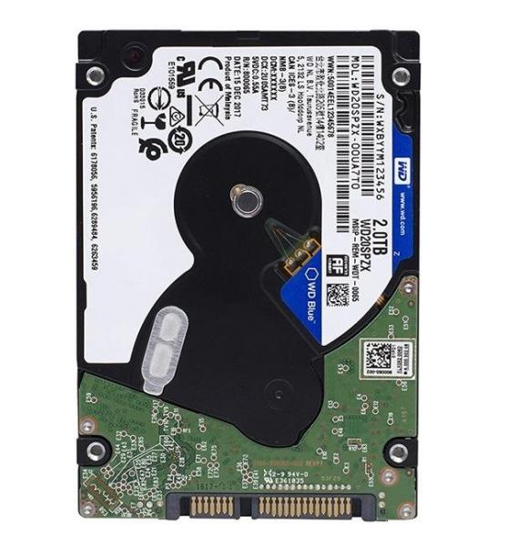 Жесткий диск Western Digital Blue 2 Тб (WD20SPZX) - фото 2