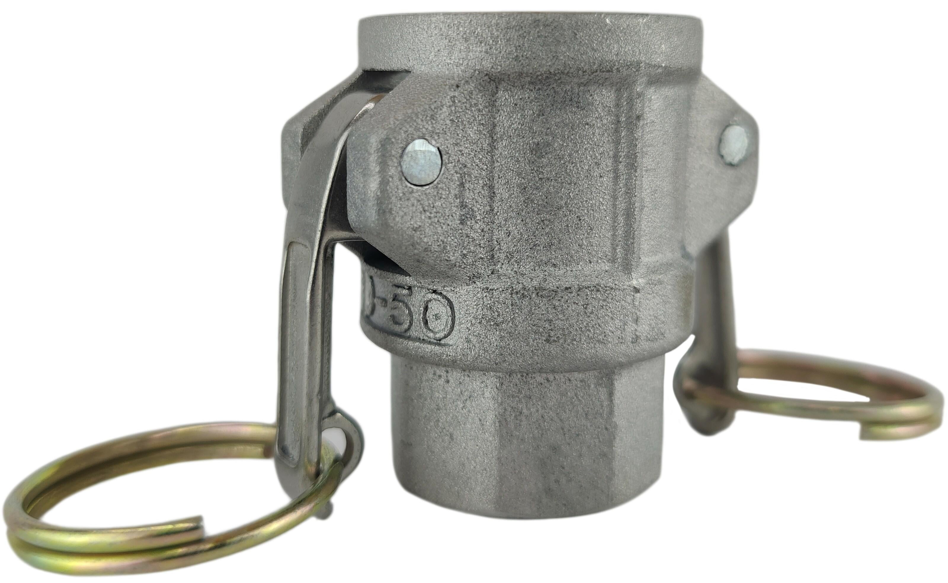 Муфта camlock тип D із внутрішньою різьбою BSPP ШРЗ алюміній D-050 1/2" (50230008) Муфта camlock тип D із внутрішньою різьбою BSPP ШРЗ алюміній D-050 1/2" (50230008)