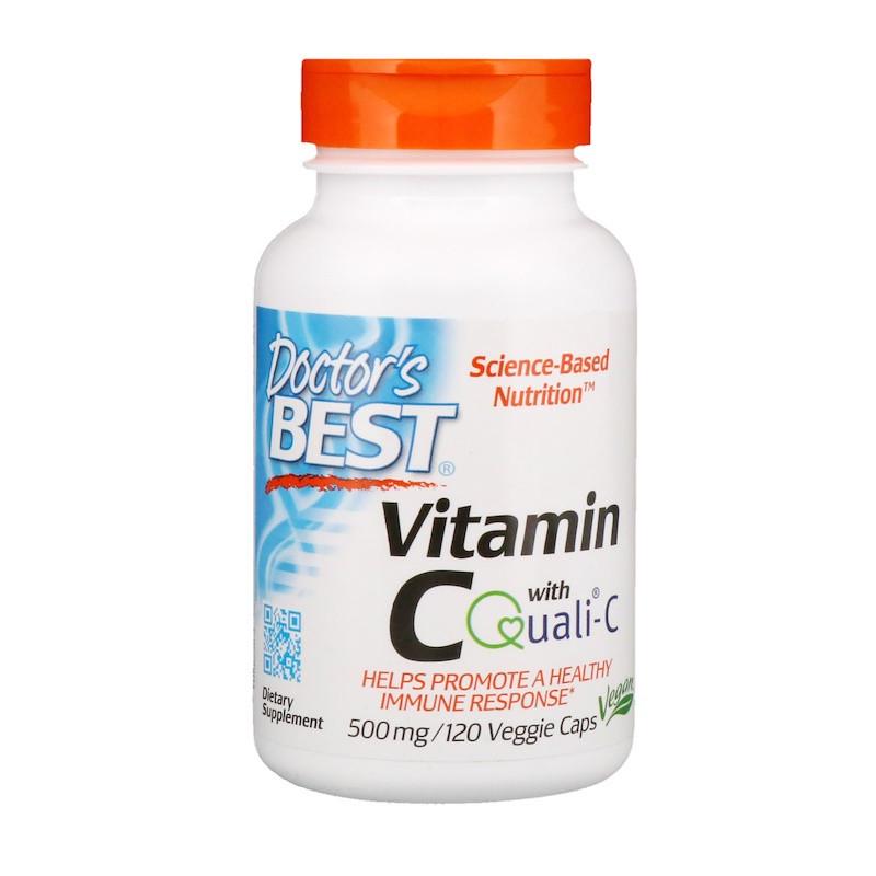 ᐉ Витамин С Vitamin C with Q-C 500 мг 120 Veggie Caps