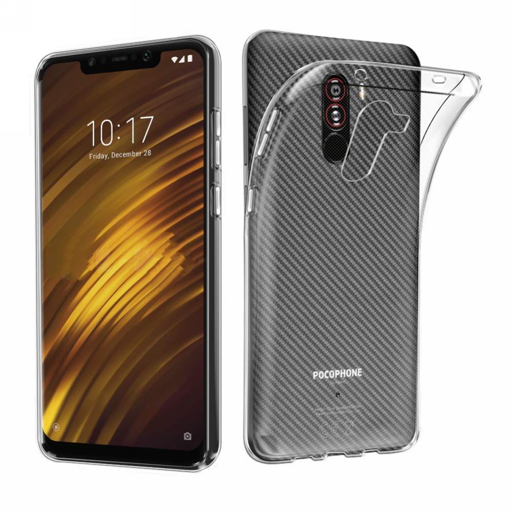 Прозорий Чохол Xiaomi Pocophone F1 (ультратонкий силіконовий) (08607) Прозорий Чохол Xiaomi Pocophone F1 (ультратонкий силіконовий) (08607)