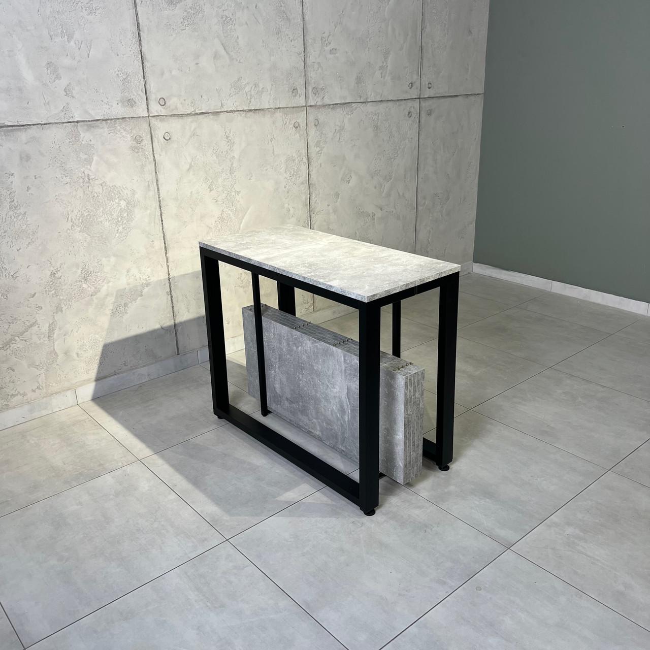 Стол-трансформер раздвижной для дома LONG Loft металлический 3 м Индастриал/Черный мет (УТП017699) - фото 2 Стол-трансформер раздвижной для дома LONG Loft металлический 3 м Индастриал/Черный мет (УТП017699) - фото 2