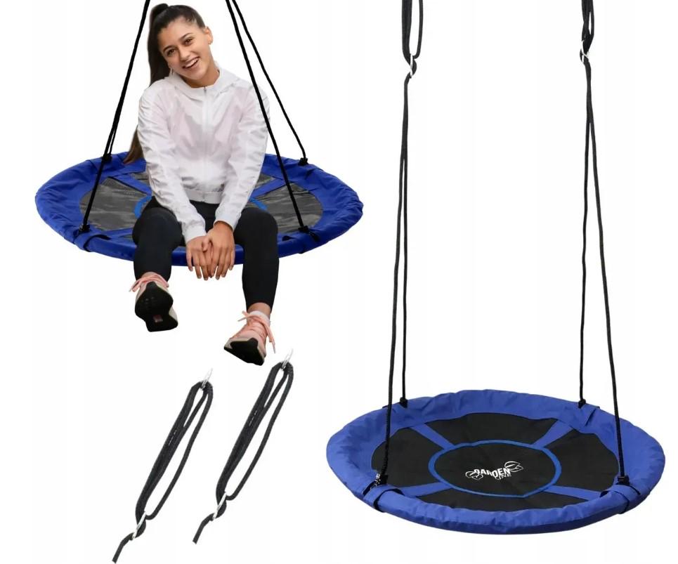 Кресло подвесное Garden Line дачное для детей и взрослых Синий - фото 3 Кресло подвесное Garden Line дачное для детей и взрослых Синий - фото 3