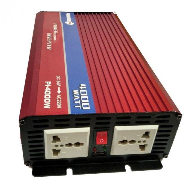 Інвертор PowerOne 24V-220V AR 4000W з функцією плавного пуску (1546342780)