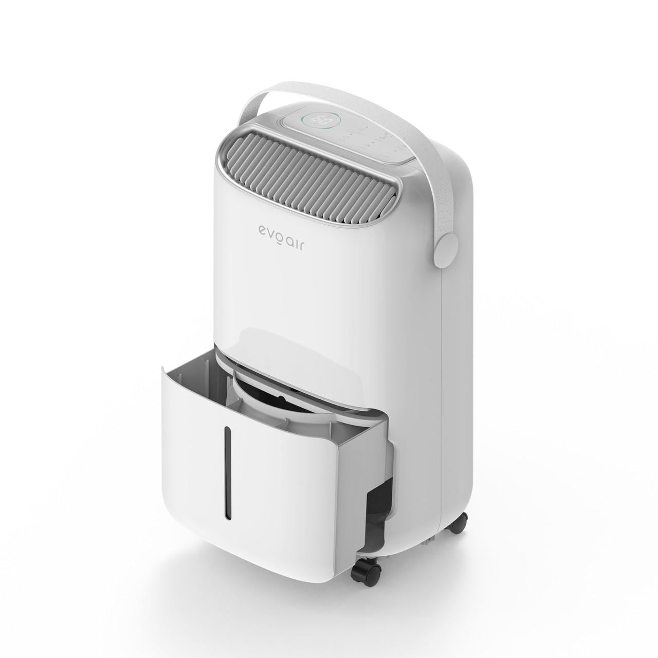 Осушувач повітря EvoAir NovaDry 16 Smart з осушенням до 16 л/24 год/іонізацією повітря/УФ-знезараженням та мобільним додатком White/Creme - фото 3