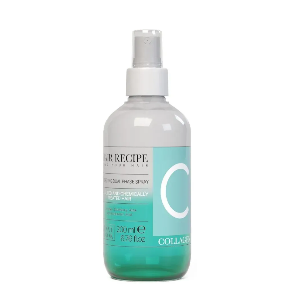 Спрей незмивний двофазний для хімічно обробленого волосся Maxy Look Collagen Protecting Dual-phase Spray 300 мл