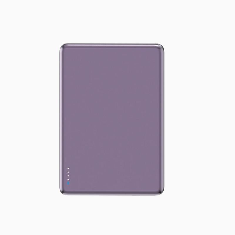 Повербанк Aspor A381 Magnetic Wireless 5000 mAh Type-C/20W Фиолетовый