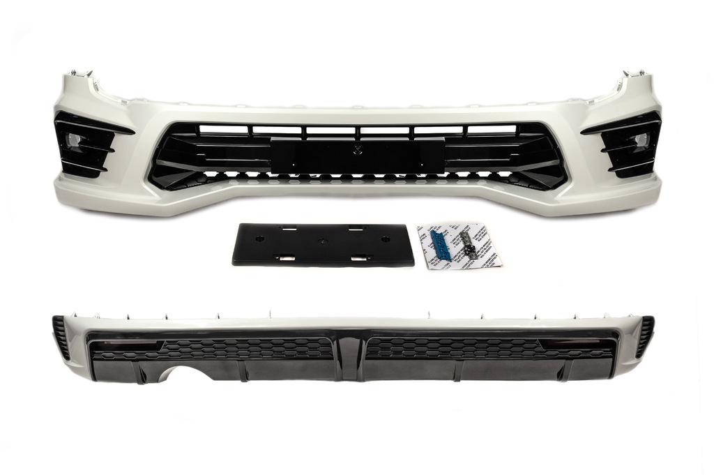 Комплект обвесов GXR Белый цвет 1234 Upgrade для Toyota Land Cruiser 300 abs-пластик Белый