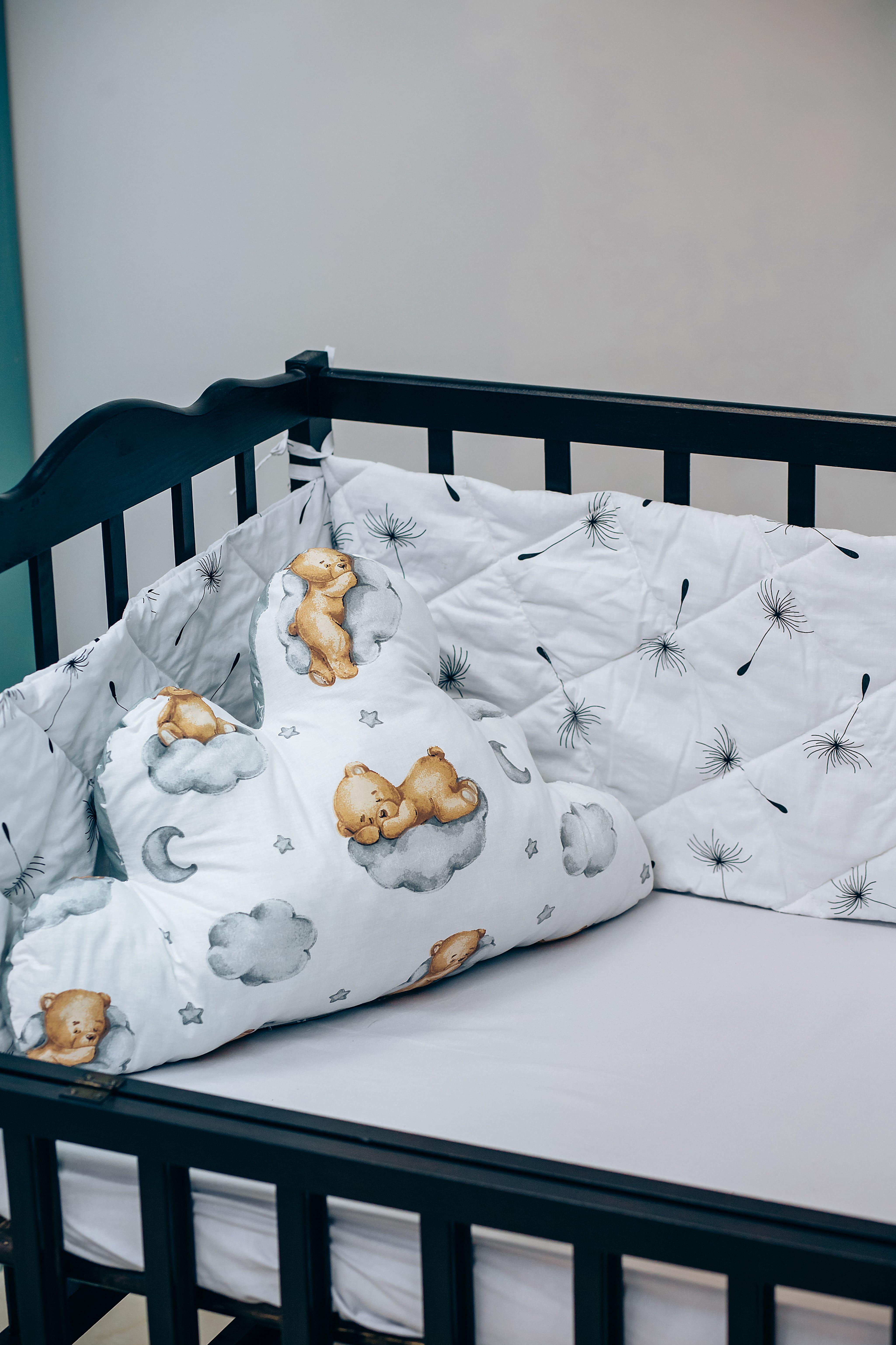 Бортики у ліжечко Летючі кульбаби на 3 сторони 120х30/60х30 см 3 шт. (2018257786) - фото 3 Бортики у ліжечко Летючі кульбаби на 3 сторони 120х30/60х30 см 3 шт. (2018257786) - фото 3