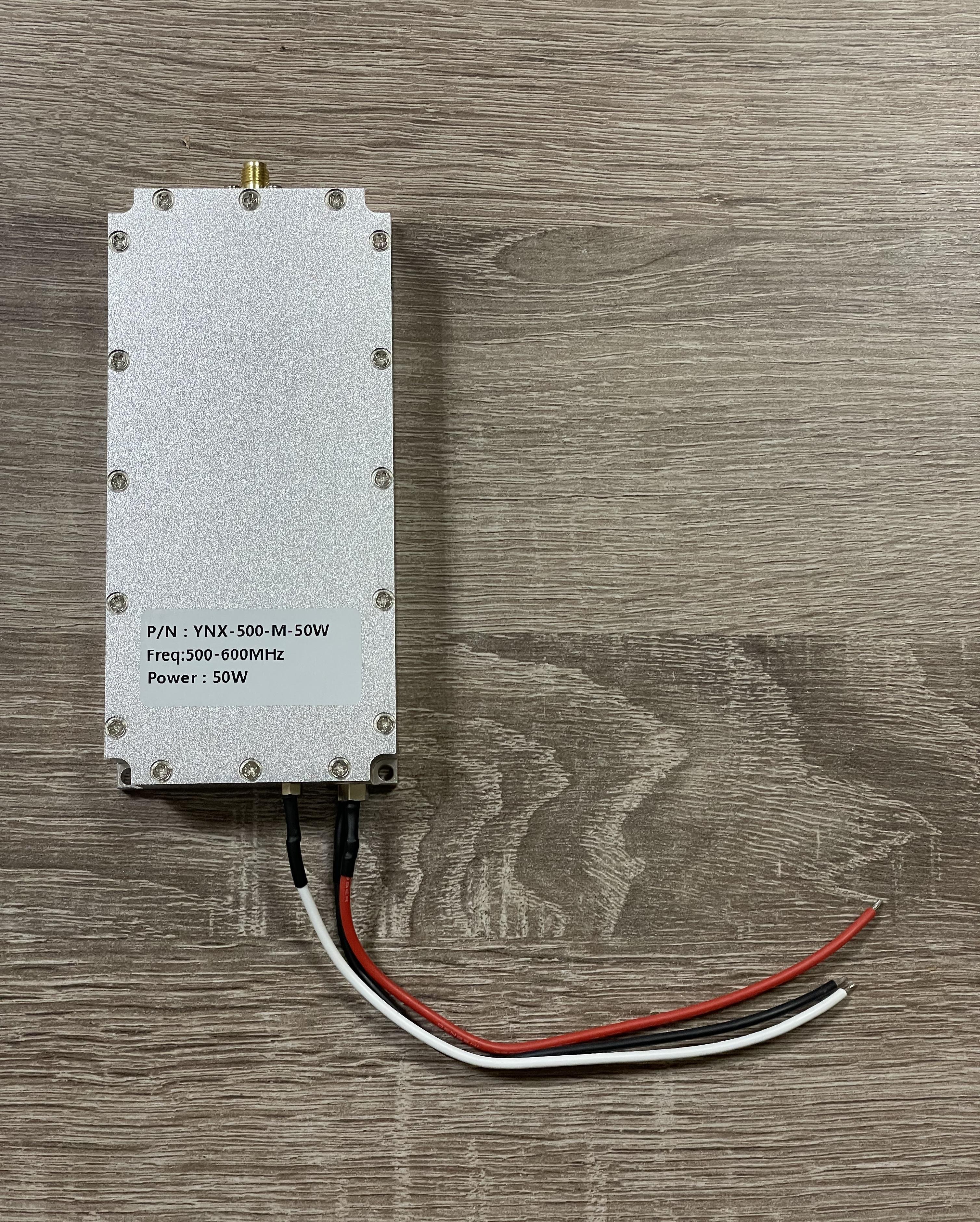 Усилительный модуль РЕБ Anti Drone YNX-500M 50W 500-600MHz джаммер 500МГц с циркулятором на LDMOS транзисторе (00-00025291)