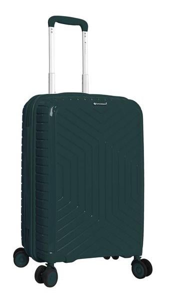 Чемодан Snowball 20103 S полипропилен 55х36х20 см 35 л Темно-зеленый