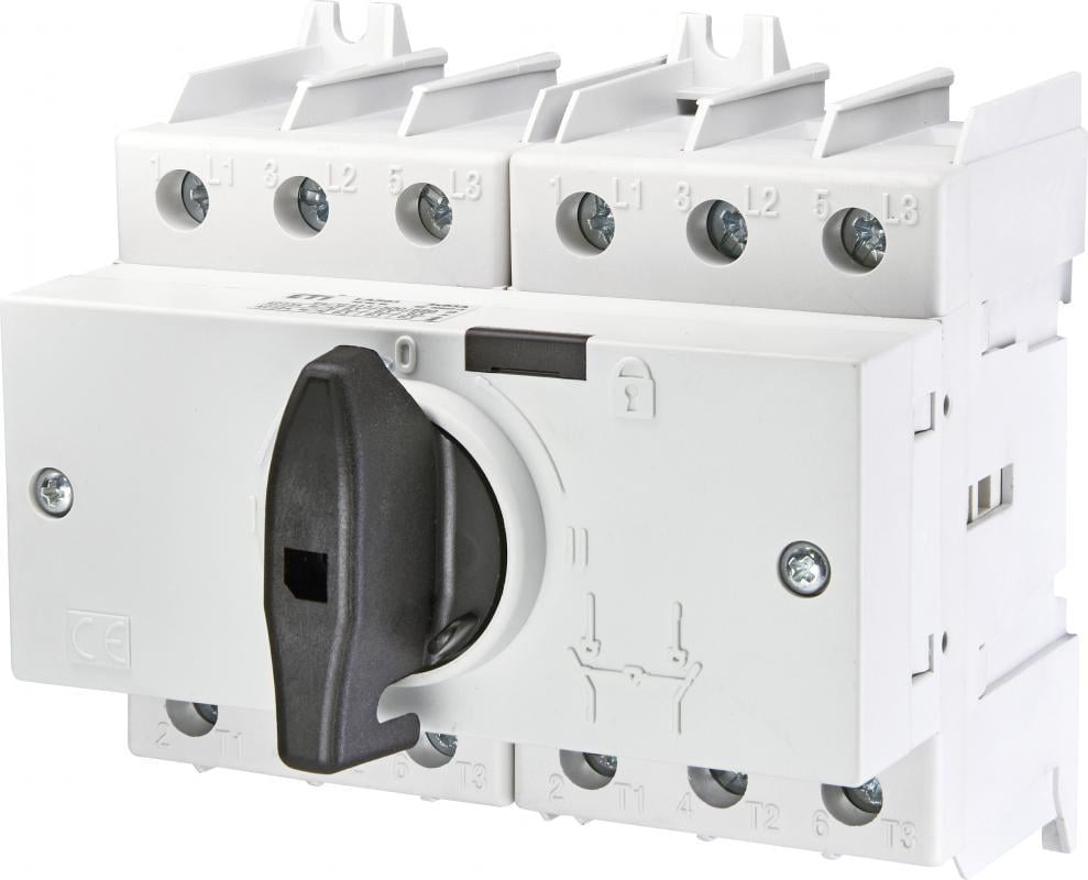 Перемикач навантаження ETI LAS CO 1-0-2 3Р 100А трипозиційний (4663107)