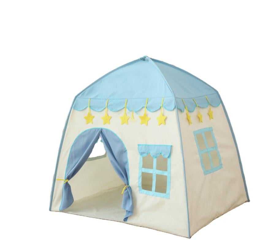 Палатка игровая для детей в виде домика Синий Палатка игровая для детей в виде домика Синий