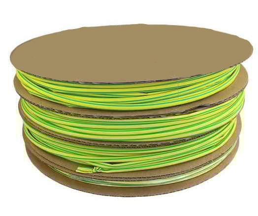 Термоусадочна трубка TechnoSystems ТТ2х1 2,5/1,25 Жовто-зелений (5501245) - фото 1 Термоусадочна трубка TechnoSystems ТТ2х1 2,5/1,25 Жовто-зелений (5501245) - фото 1