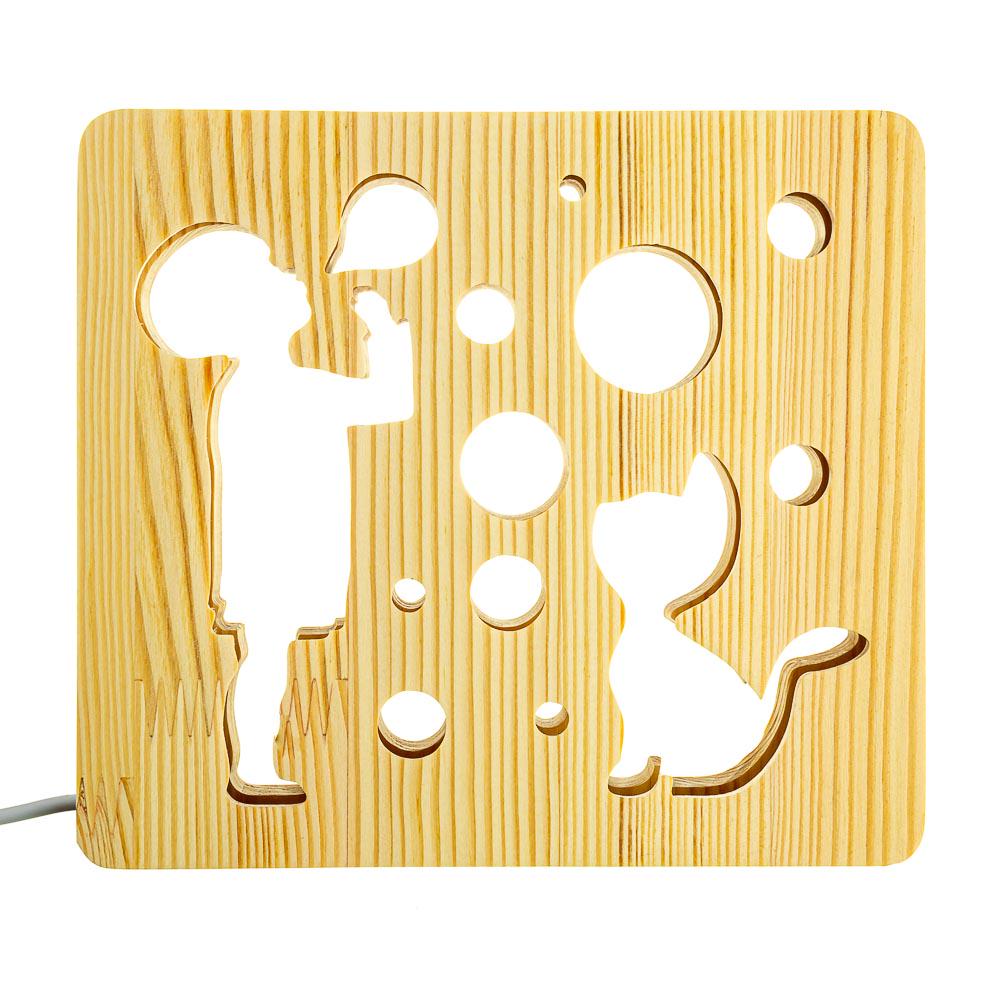 Светильник-ночник ArtEco Light Мальчик и пузыри LED SMART свет (1020473)