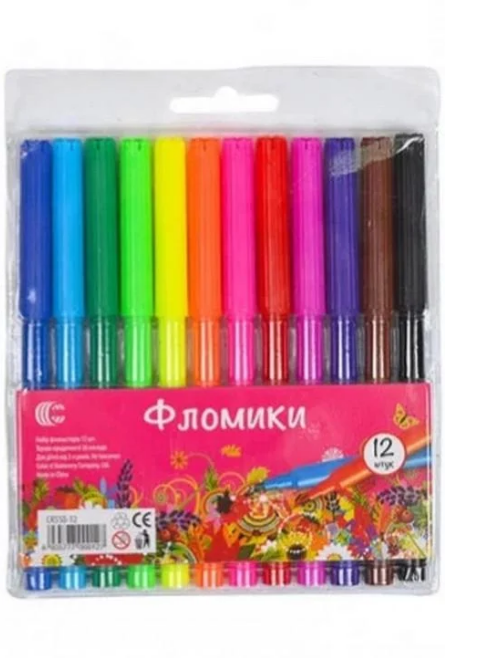 Набор фломастеров Sparta смывающихся 12 цветов Разноцветный (AF-271-F-9) Набор фломастеров Sparta смывающихся 12 цветов Разноцветный (AF-271-F-9)