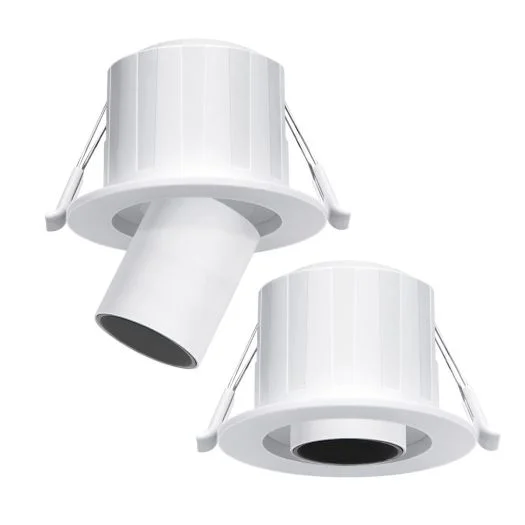 Светильник светодиодный точечный Maxus 1-MRD-6W-WHC Downlight 3CCT врезной поворотный 6W White (21490573) - фото 2