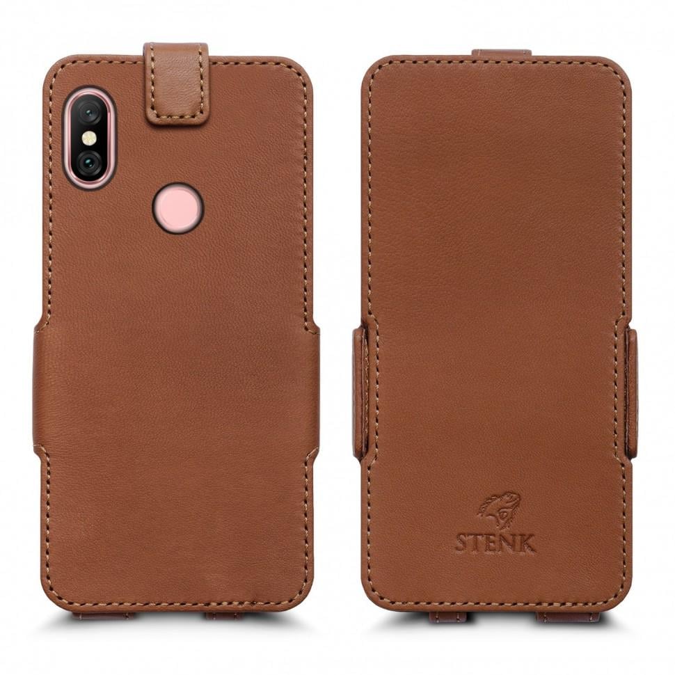 Чохол фліп Stenk Prime для Xiaomi Redmi Note 6 Pro Коричневий (62326) Чохол фліп Stenk Prime для Xiaomi Redmi Note 6 Pro Коричневий (62326)