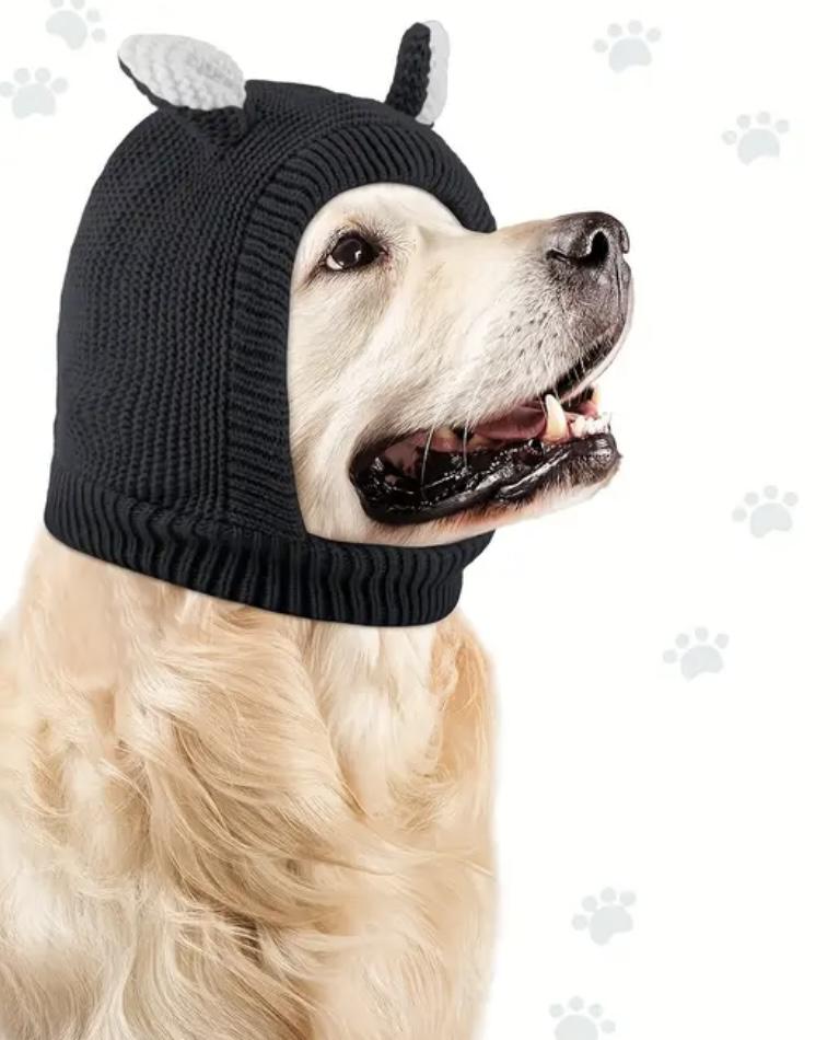 Шапка для собак FIXI S/M Черный (95858) - фото 3 Шапка для собак FIXI S/M Черный (95858) - фото 3