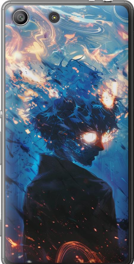 Чехол на Sony Xperia M5 E5633 Сатору Годжо (6129u-217-42517)