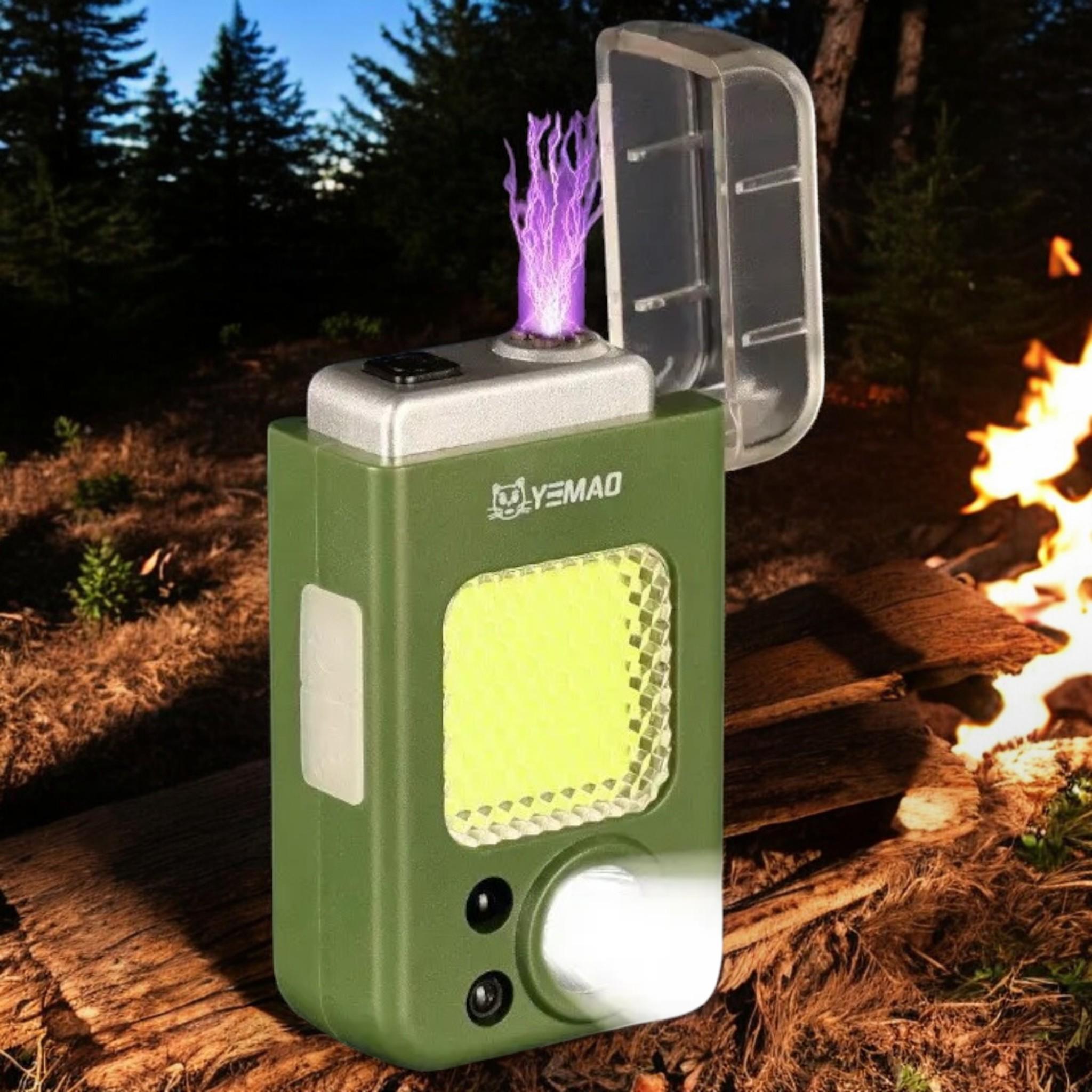 Фонарь налобный Eamad lighter Hendlamp с Motion Sensor с плазменной зажигалкой Li-Ion аккумулятором и Type-C зарядкой (25370103) - фото 6 Фонарь налобный Eamad lighter Hendlamp с Motion Sensor с плазменной зажигалкой Li-Ion аккумулятором и Type-C зарядкой (25370103) - фото 6