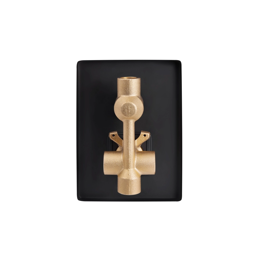 Душевая система скрытого монтажа Q-tap Aqauarius 64103NGB Черный матовый - фото 4