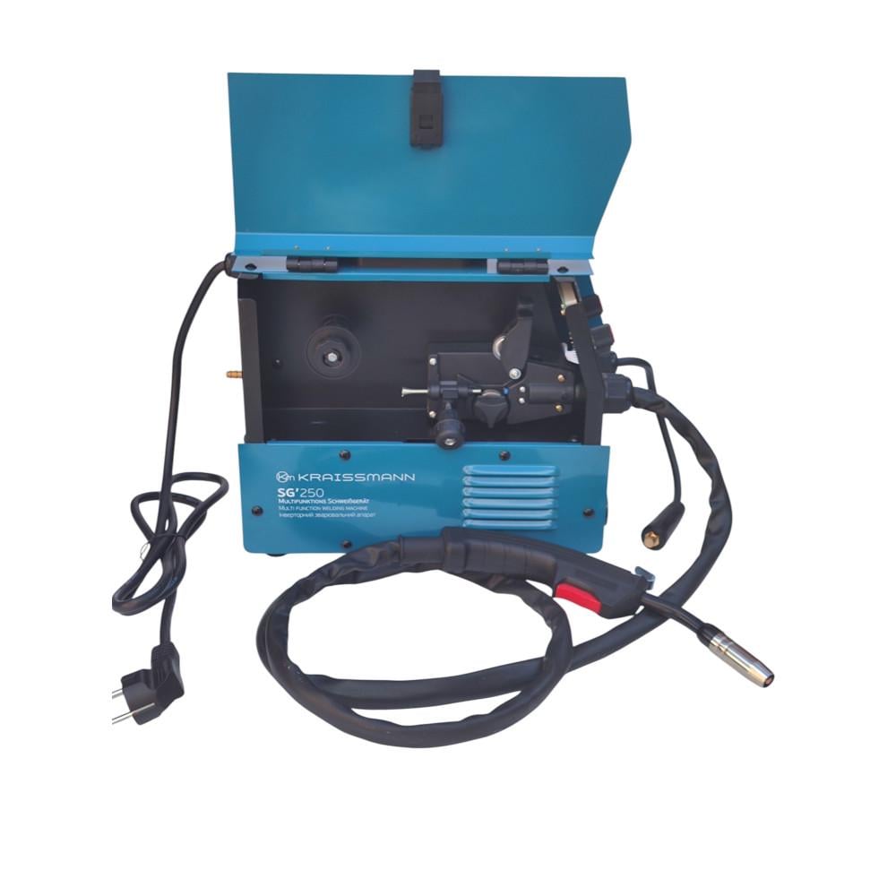 Сварочный полуавтомат KRAISSMANN SG'250 (MIG/MMA/TIG) - фото 7