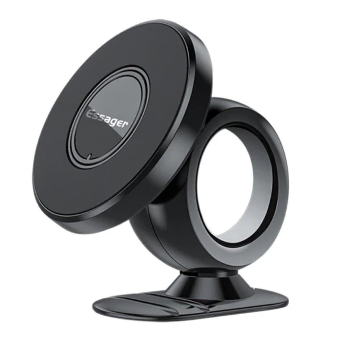 Тримач для телефону в машину Essager Mirrow Magnetic phone holder Black (EZJCXC-JZY01)