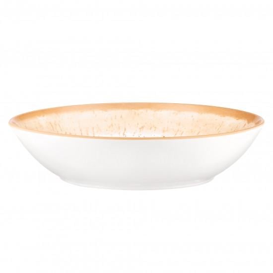 Тарелка суповая Ardesto Siena фарфор 790 мл 20 см (AR2920SBG)