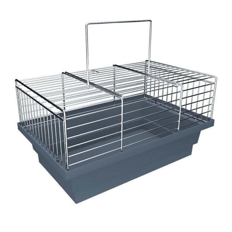 Клітка для гризунів Лори ГРИЗУН фарба 28х18х15 см Сірий (A-014616) Клітка для гризунів Лори ГРИЗУН фарба 28х18х15 см Сірий (A-014616)