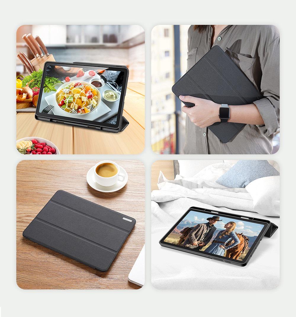 Чехол-книжка Dux Ducis Domo Series для Samsung Galaxy Tab S6 Lite 10,4'' P610/P615 Black - фото 5