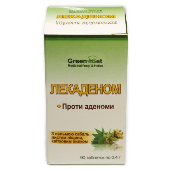 Комплекс для здоровья предстательной железы Green Set Лекаденом Против аденомы 90 табл. (000024047)